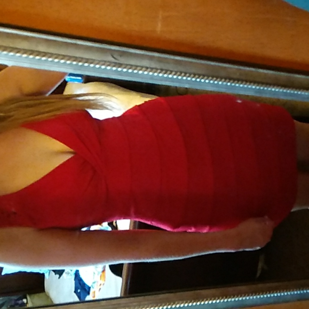 Red Going Out Dress